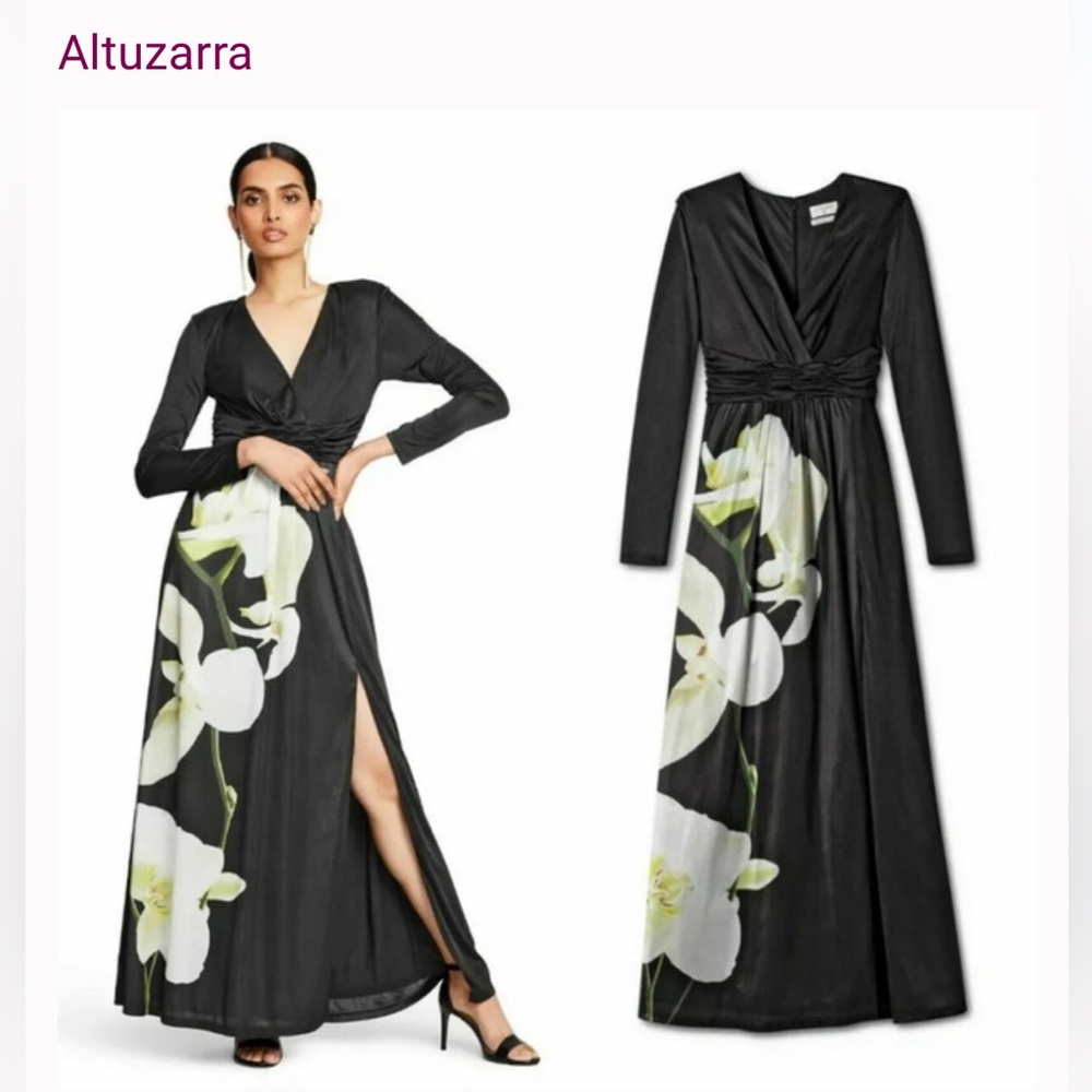 Altuzarra for Target Maxi Dress Sexy Knit Orchids Size 4 - Picture 2 of 11
